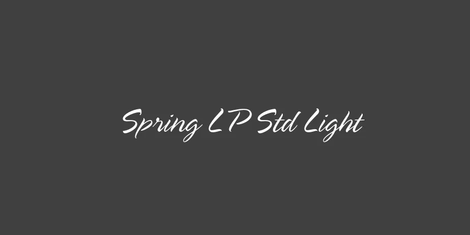 Fonte Spring LP Std Light