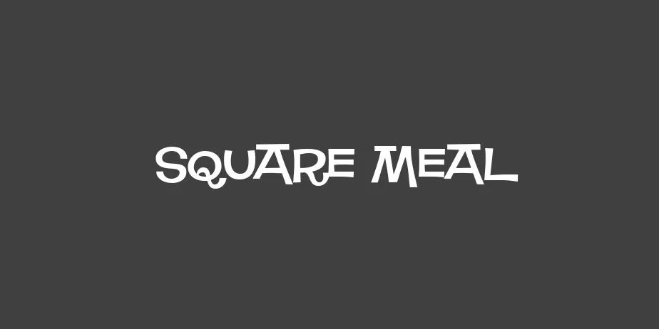 Fonte Square Meal