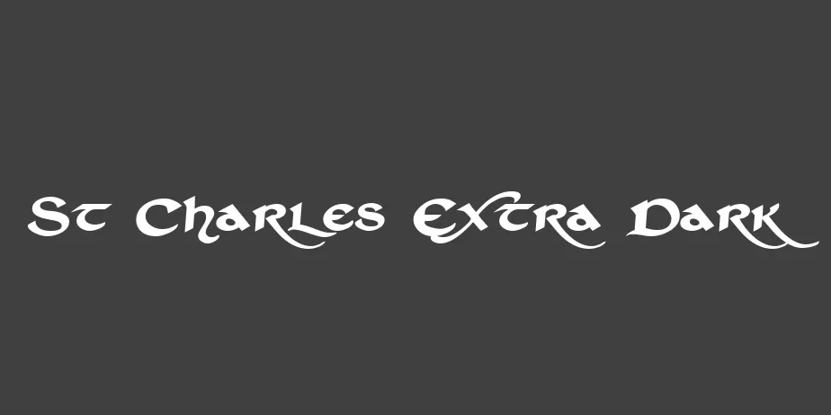 Fonte St Charles Extra Dark