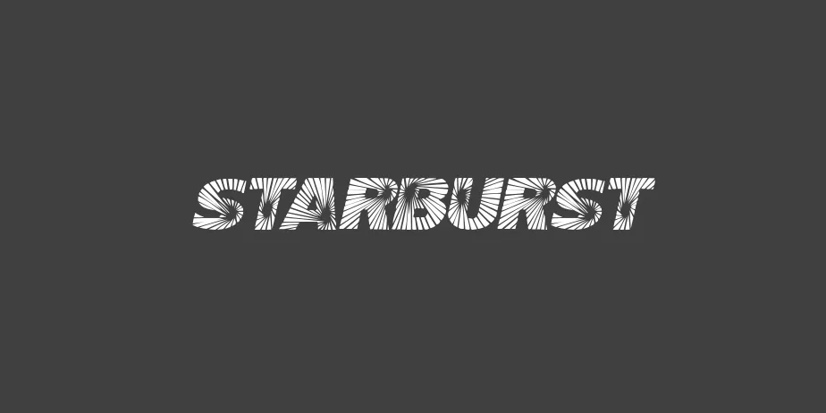 Fonte Starburst