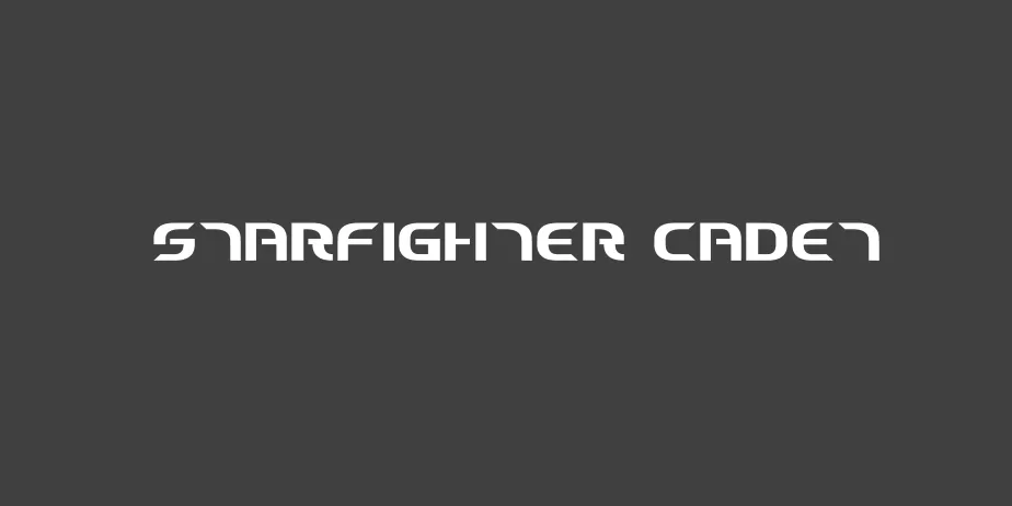 Fonte Starfighter Cadet