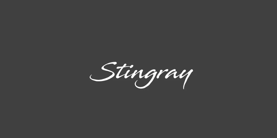 Fonte Stingray