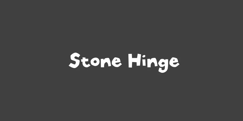 Fonte Stone Hinge