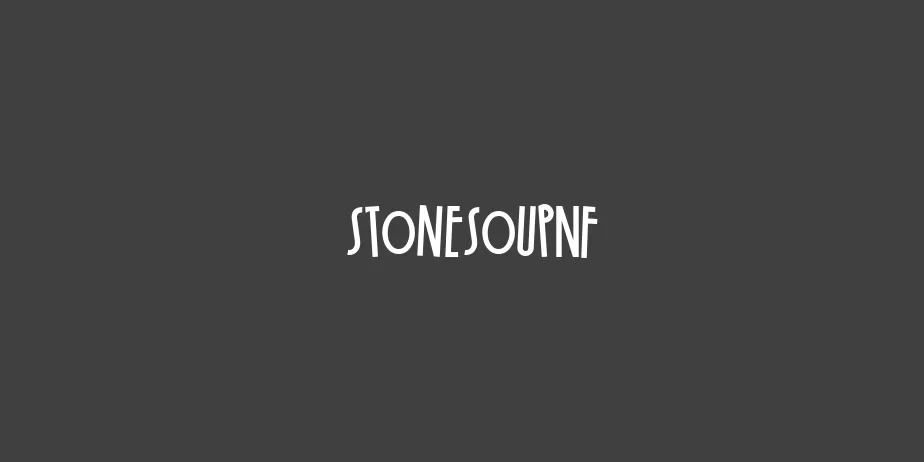 Fonte StoneSoupNF