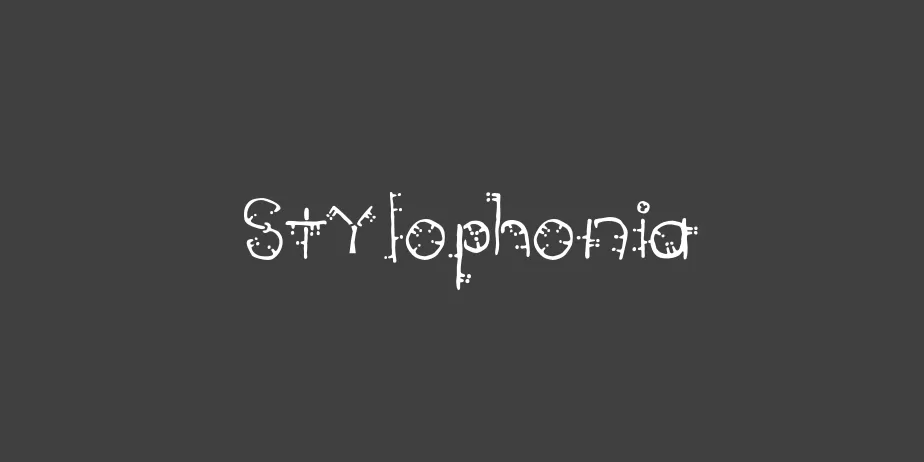 Fonte Stylophonia