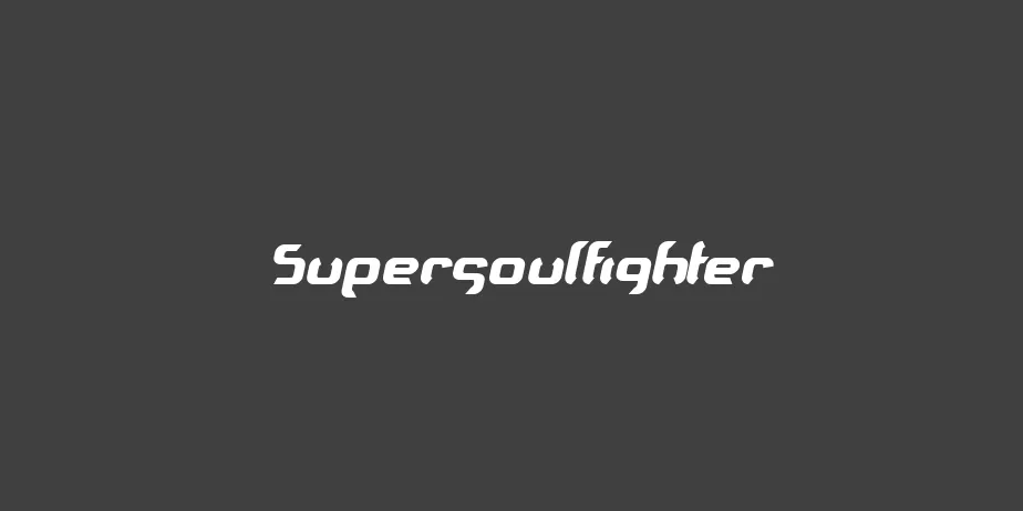 Fonte Supersoulfighter