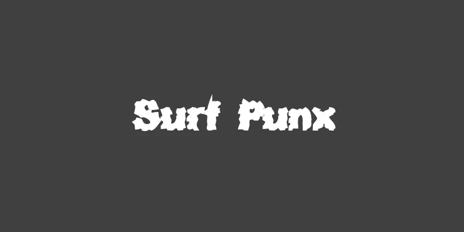 Fonte Surf Punx