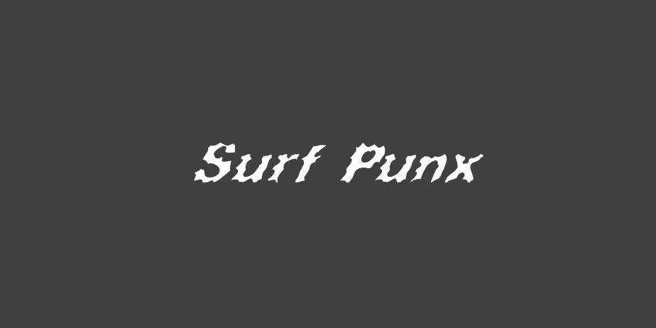 Fonte Surf Punx