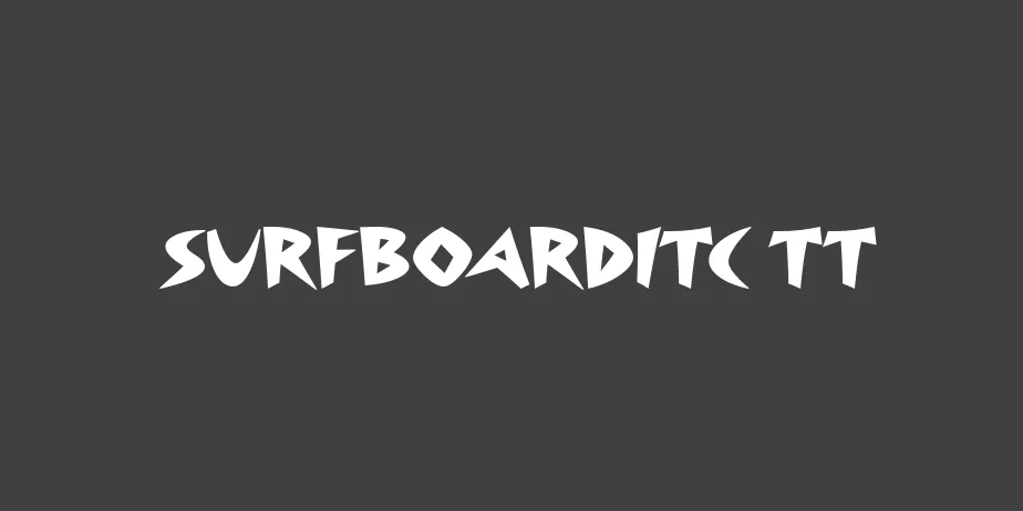 Fonte SurfboardITC TT