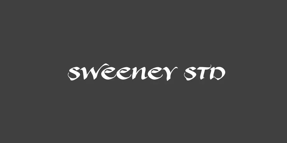 Fonte Sweeney Std