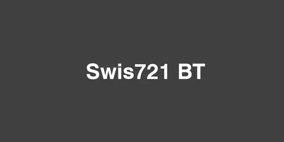 Fonte Swis721 BT