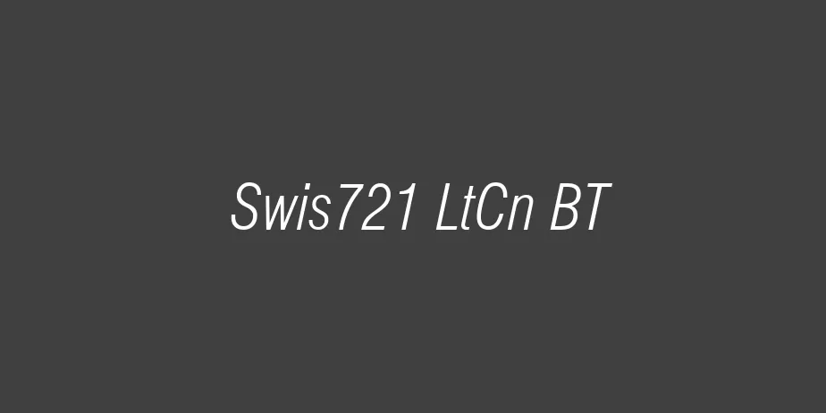 Fonte Swis721 LtCn BT