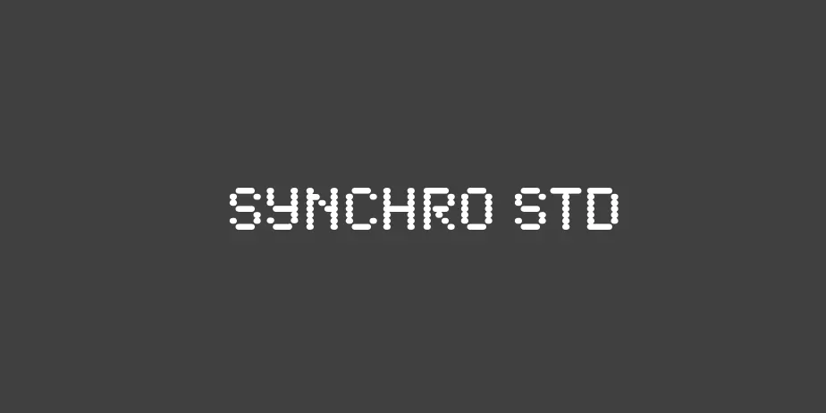 Fonte Synchro Std