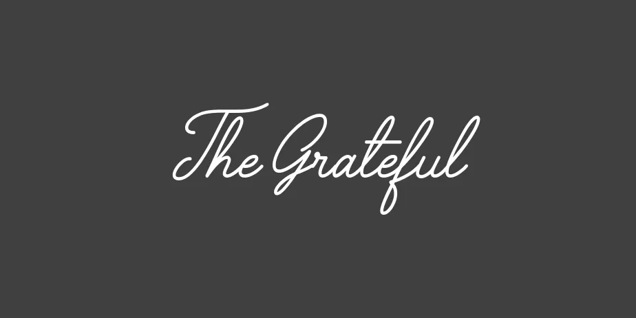 Fonte The Grateful 3