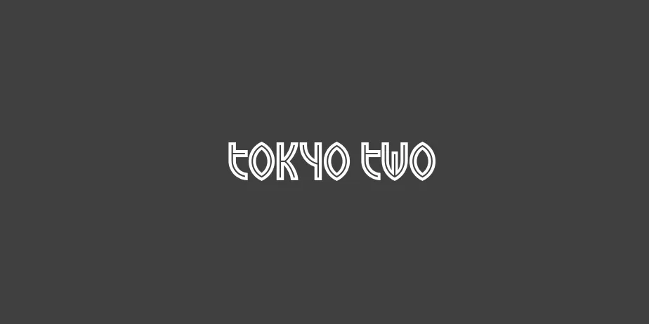 Fonte Tokyo Two