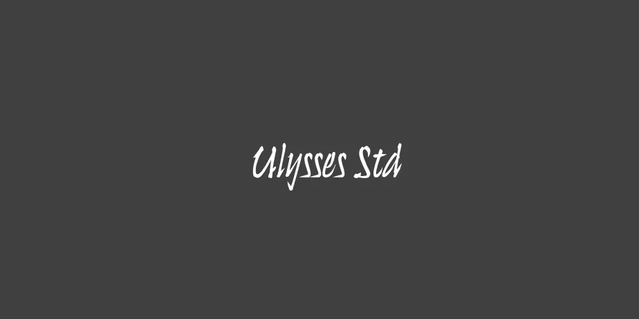 Fonte Ulysses Std