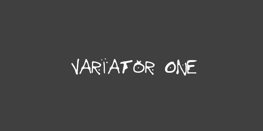 Fonte Variator One