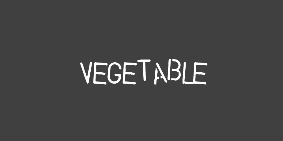 Fonte Vegetable