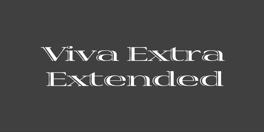 Fonte Viva Extra Extended