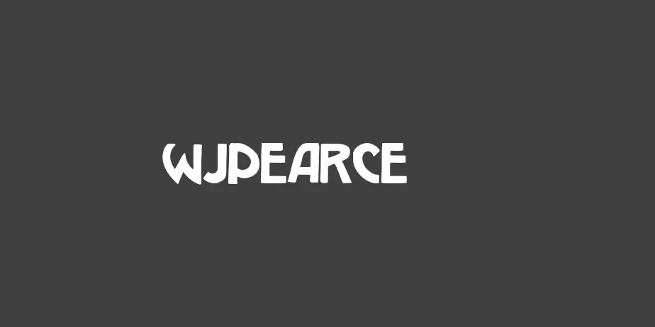 Fonte WJPearce213