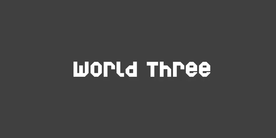 Fonte World Three