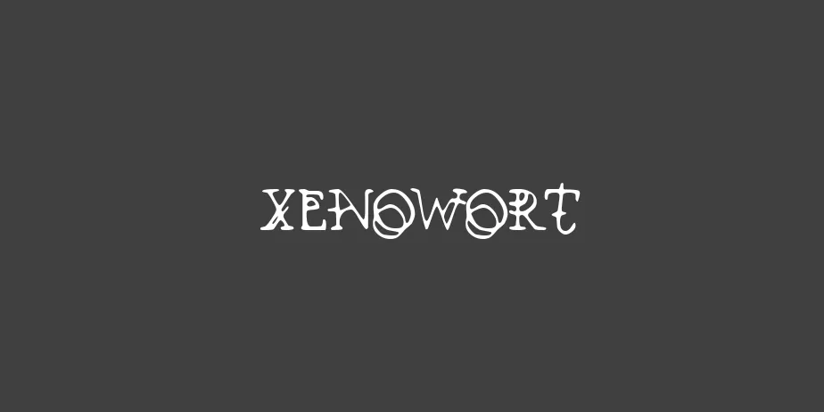 Fonte Xenowort