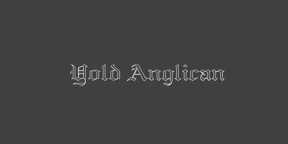 Fonte Yold Anglican