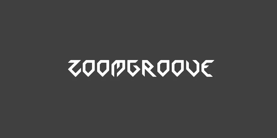 Fonte Zoomgroove