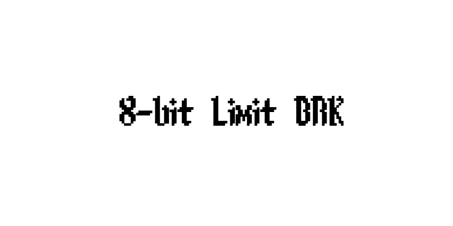 Fonte 8-bit Limit BRK