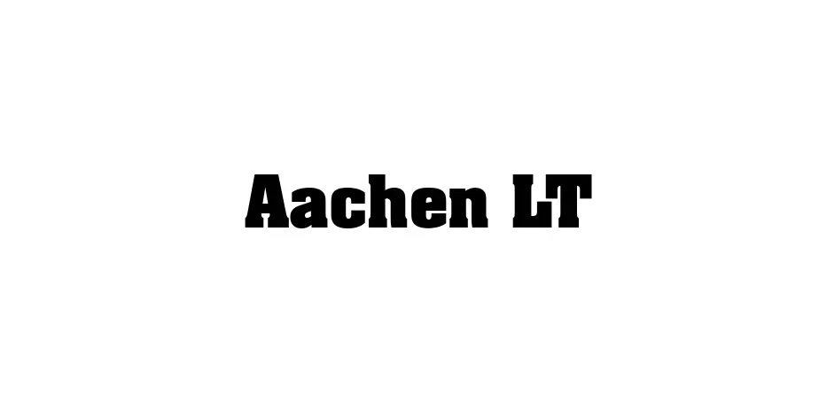 Fonte Aachen LT