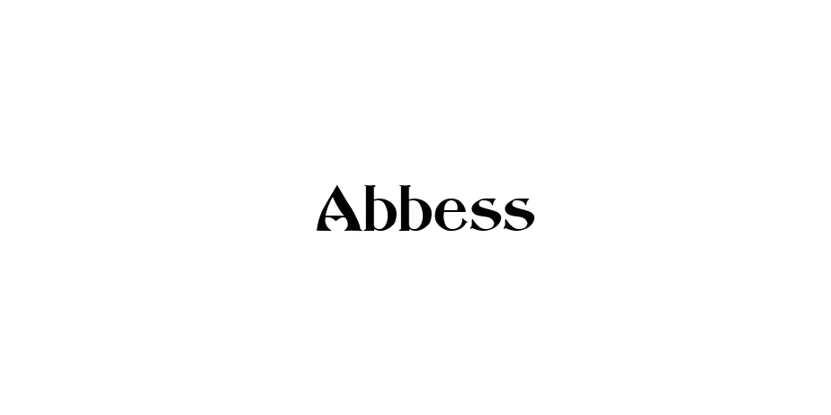 Fonte Abbess