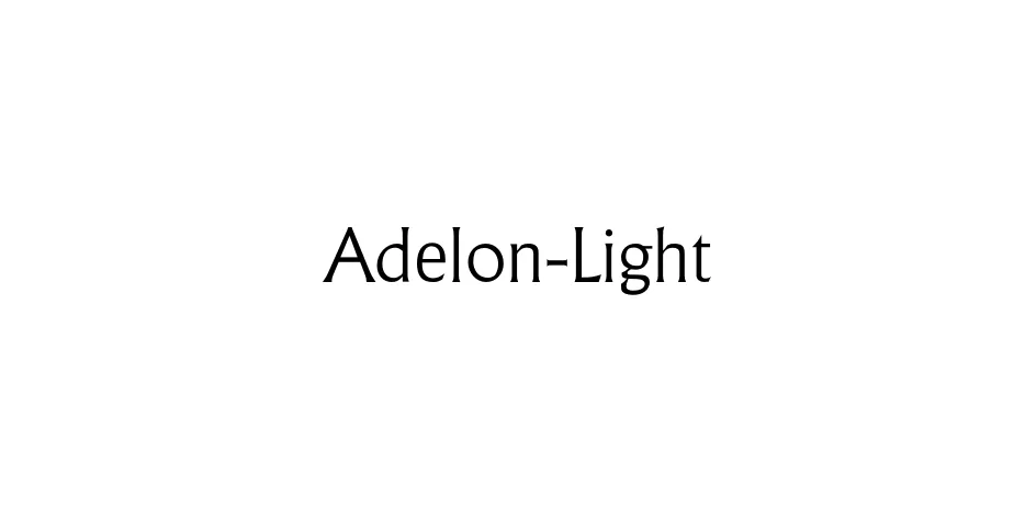 Fonte Adelon-Light