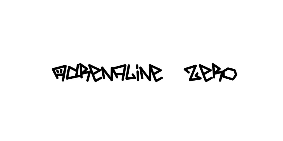 Fonte Adrenaline  Zero