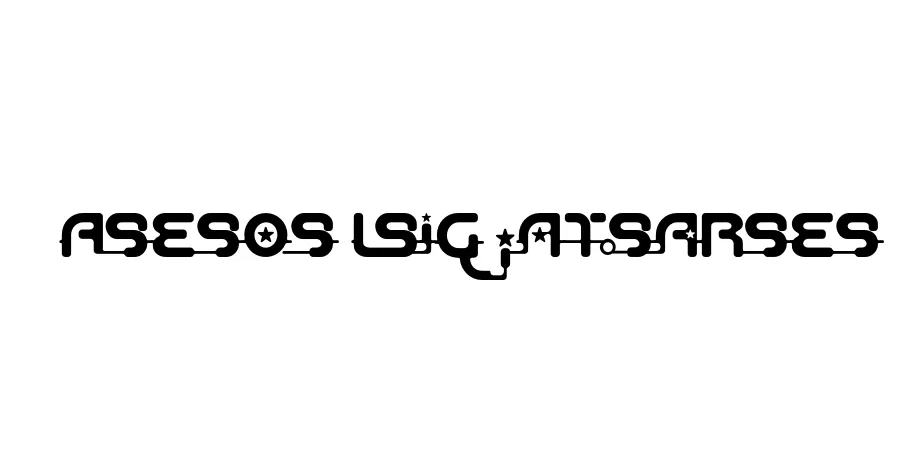 Fonte Aeos Ligature