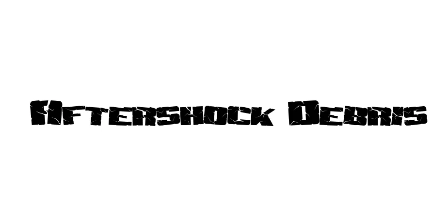 Fonte Aftershock Debris