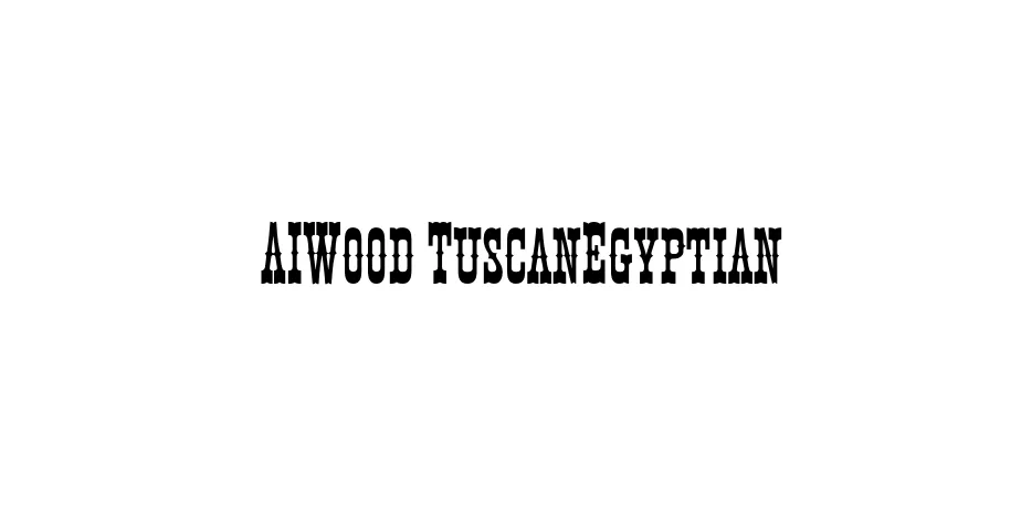 Fonte AIWood TuscanEgyptian