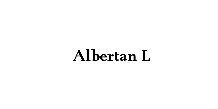 Fonte Albertan L