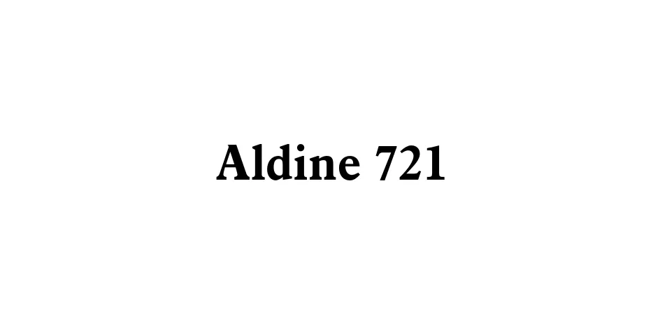 Fonte Aldine 721