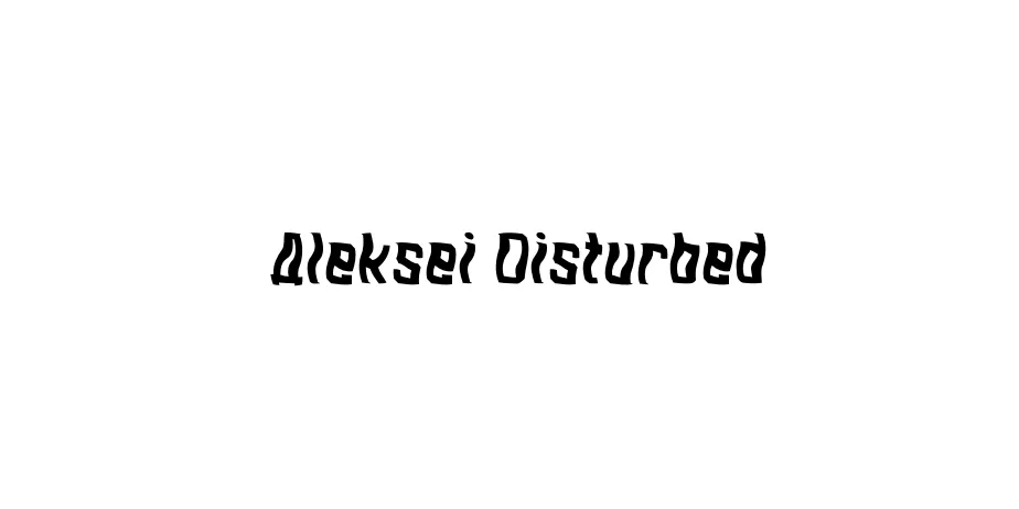 Fonte Aleksei Disturbed