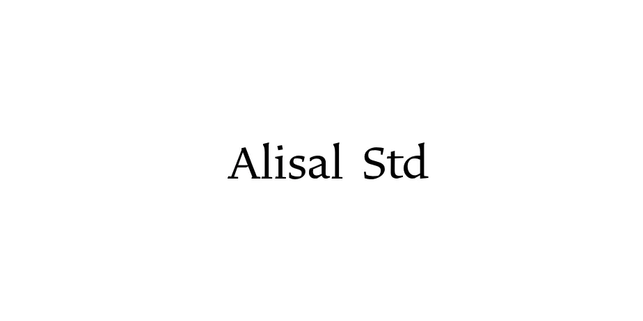 Fonte Alisal Std