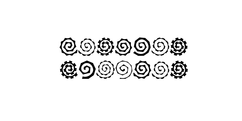 Fonte Altemus Spirals