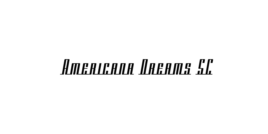 Fonte Americana Dreams SC