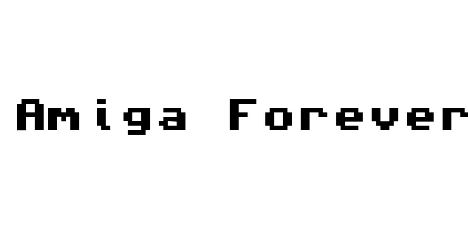 Fonte Amiga Forever