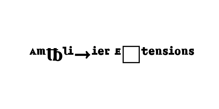 Fonte Amplifier Extensions