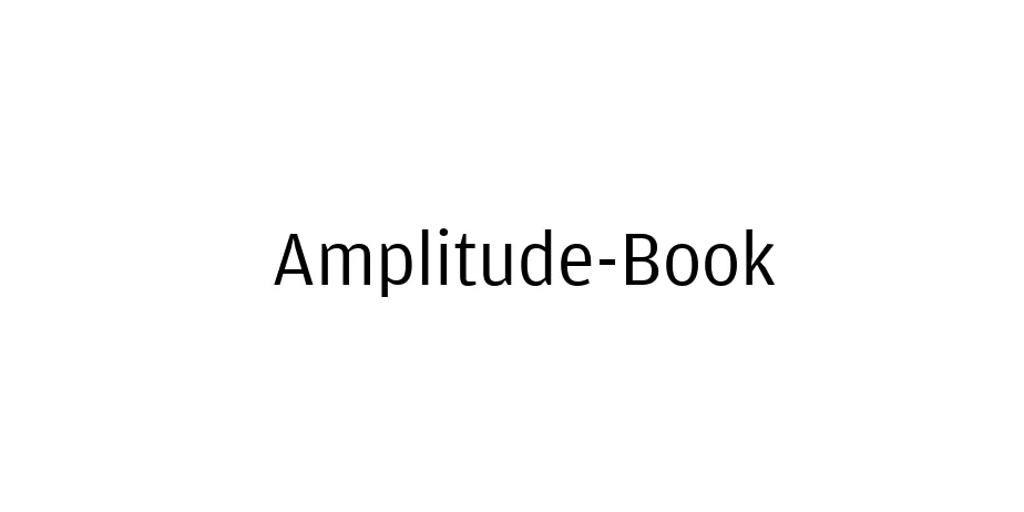 Fonte Amplitude-Book