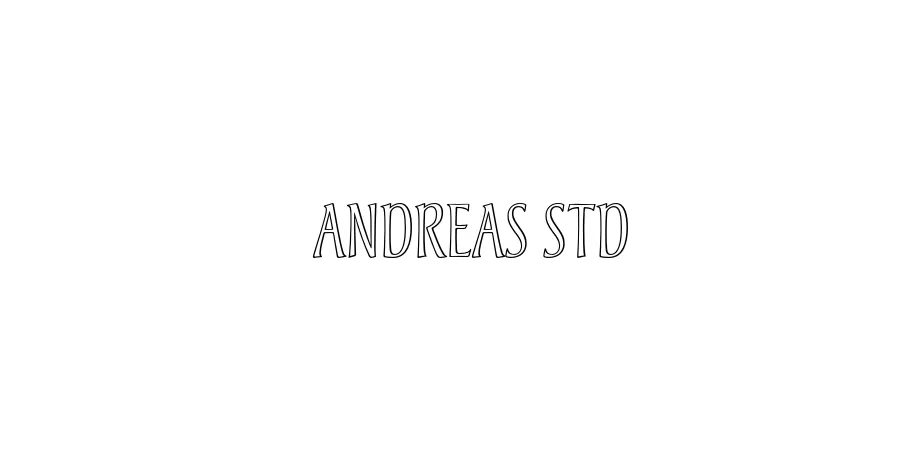 Fonte Andreas Std