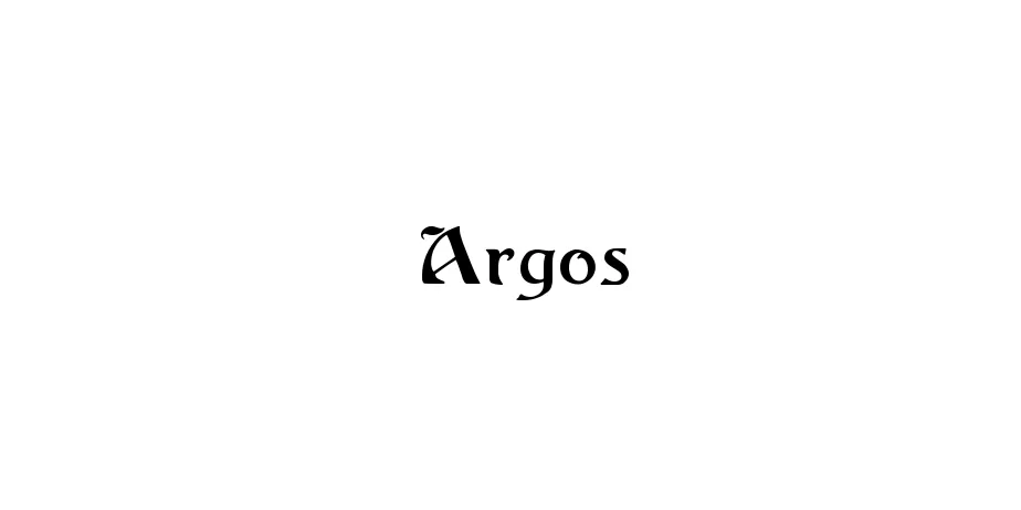 Fonte Argos