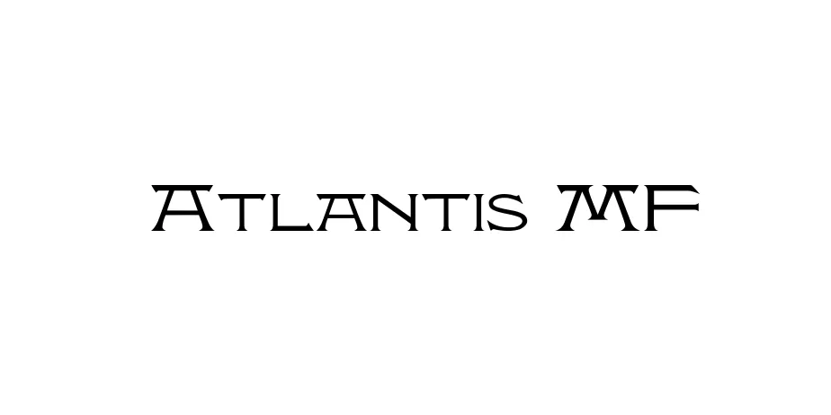 Fonte Atlantis MF