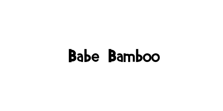 Fonte Babe Bamboo