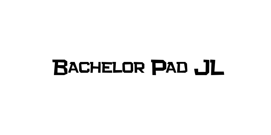 Fonte Bachelor Pad JL